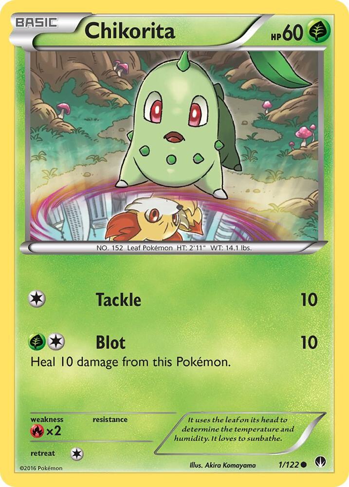 Chikorita - XY - BREAKpoint (BKP)