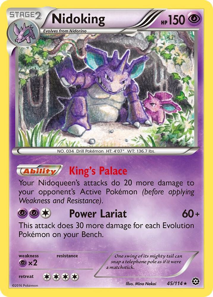Nidoking - XY - Steam Siege (STS)
