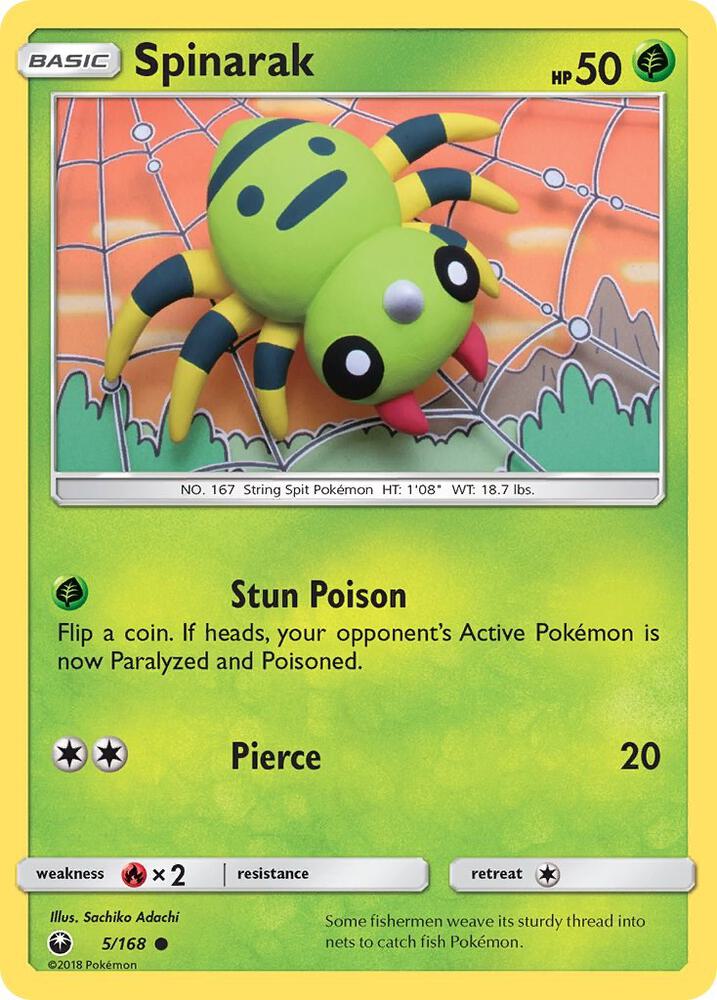 Spinarak - SM - Celestial Storm (CES)