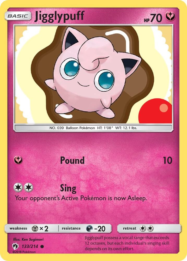 Jigglypuff - SM - Lost Thunder (SM8)