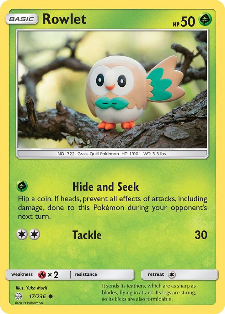Rowlet - 17/236 - SM - Cosmic Eclipse (SM12)