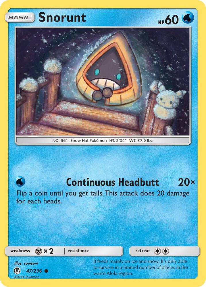 Snorunt - SM - Cosmic Eclipse (SM12)
