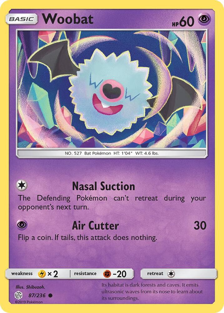 Woobat - SM - Cosmic Eclipse (SM12)