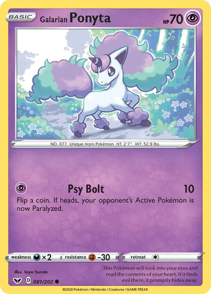 Galarian Ponyta - SWSH01: Sword & Shield Base Set (SWSH01)