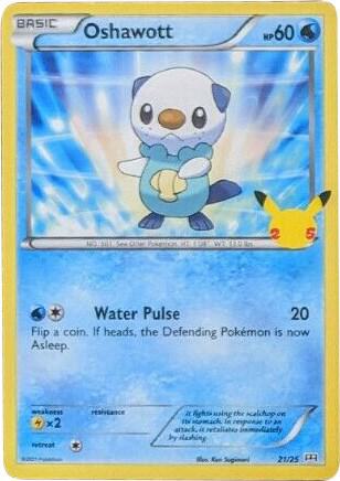 Oshawott - 21/25 - McDonald's 25th Anniversary Promos (M21)