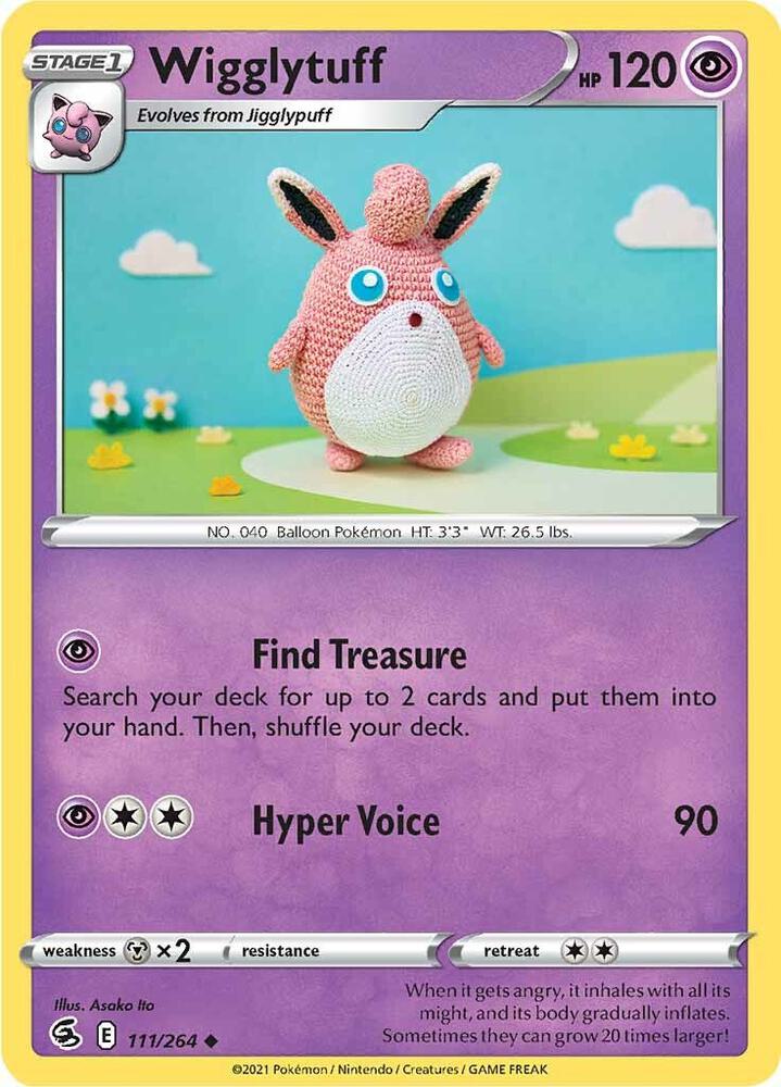 Wigglytuff - SWSH08: Fusion Strike (SWSH08)