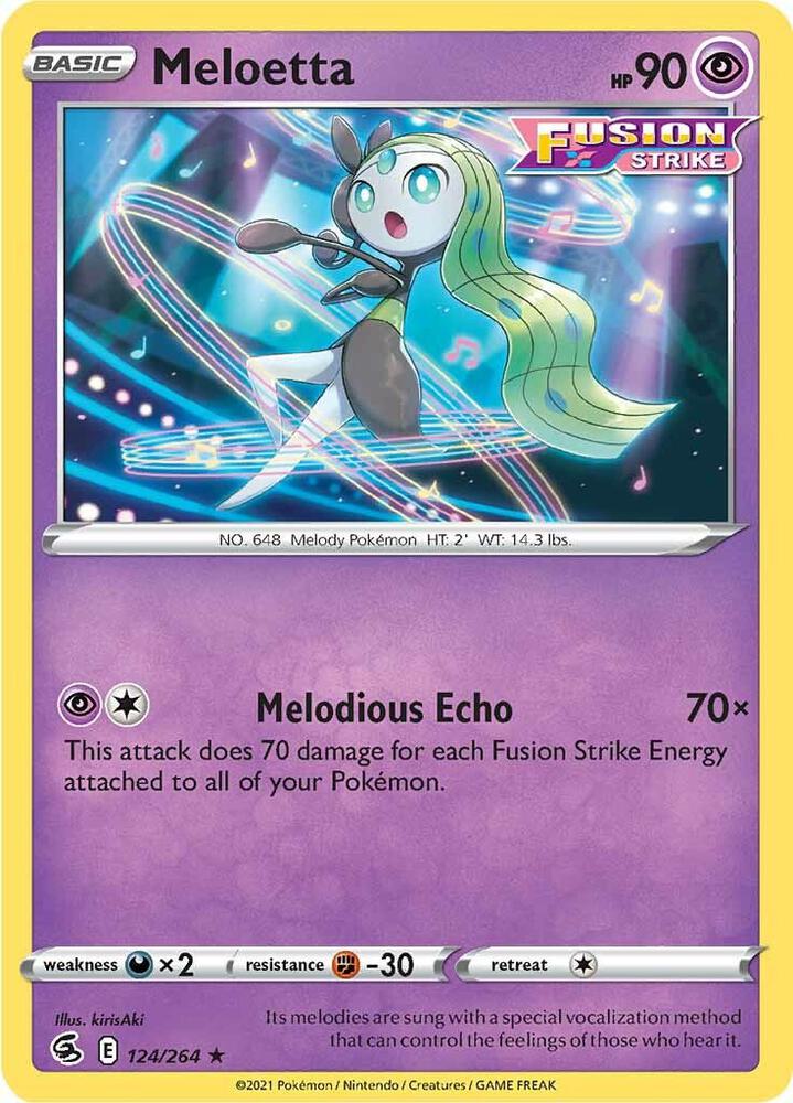 Meloetta - SWSH08: Fusion Strike (SWSH08)
