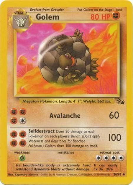 Golem - Fossil (FO)