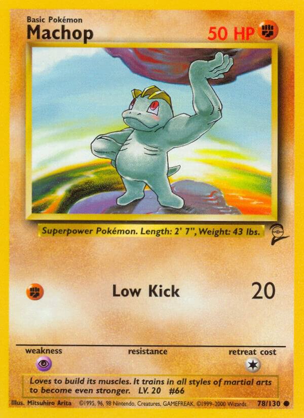Machop - Base Set 2 (BS2)