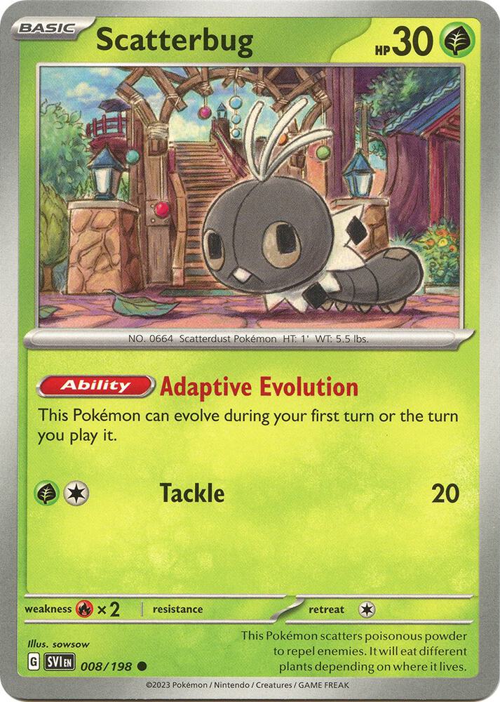 Scatterbug - SV01: Scarlet & Violet Base Set (SVI)