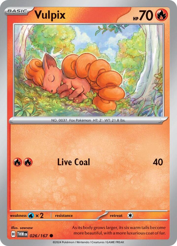 Vulpix - SV06: Twilight Masquerade (TWM)