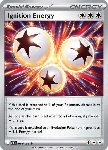 Ignition Energy (Poke Ball Pattern) - SV: White Flare (WHT)