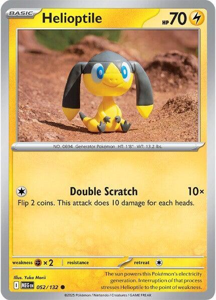 Helioptile - 052/132 - ME01: Mega Evolution (MEG)