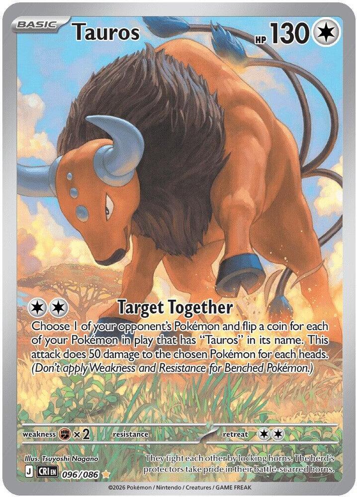 Tauros - 096/086 - ME04: Chaos Rising (CRI)