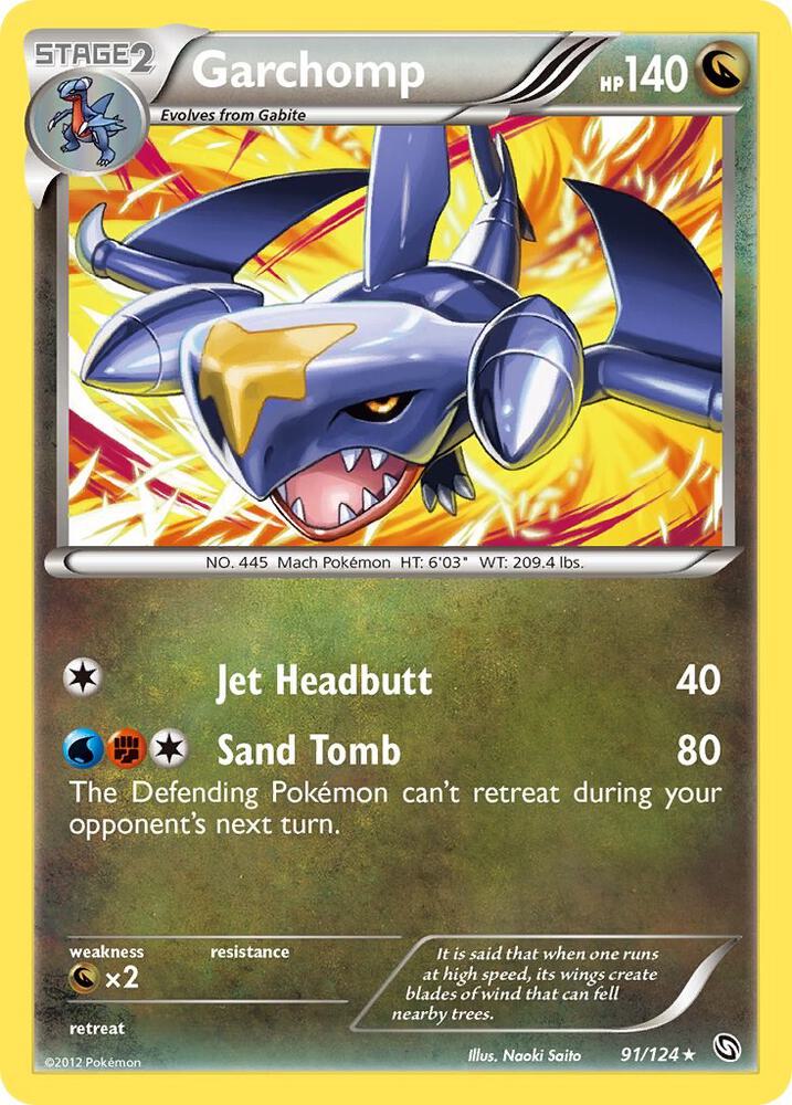 Garchomp (91) - Dragons Exalted (DRX)