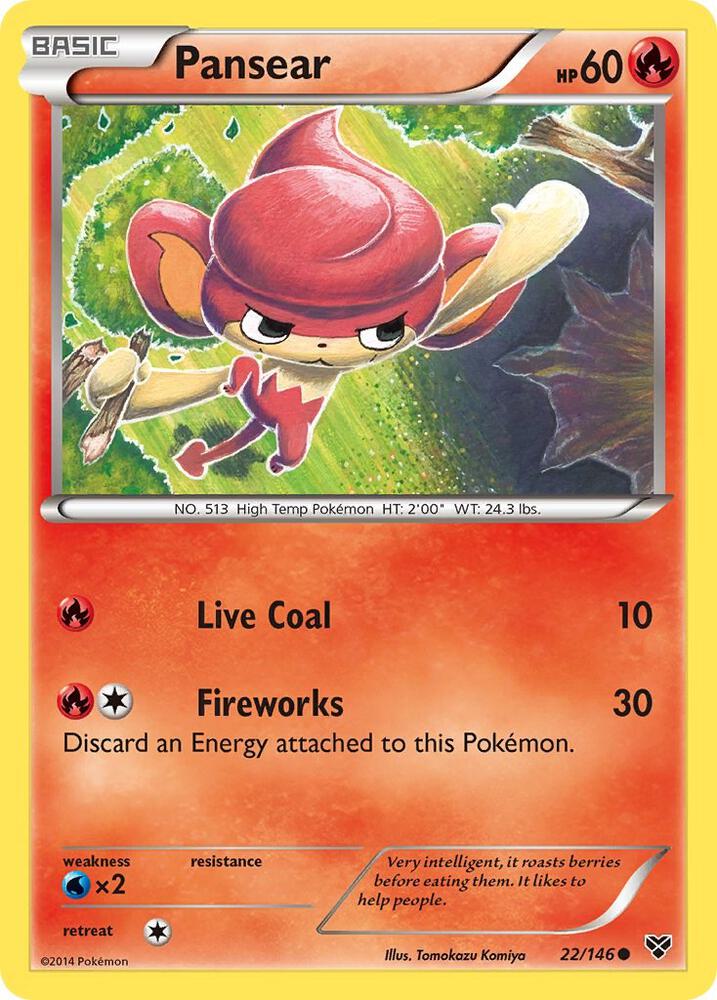 Pansear - XY Base Set (XY)