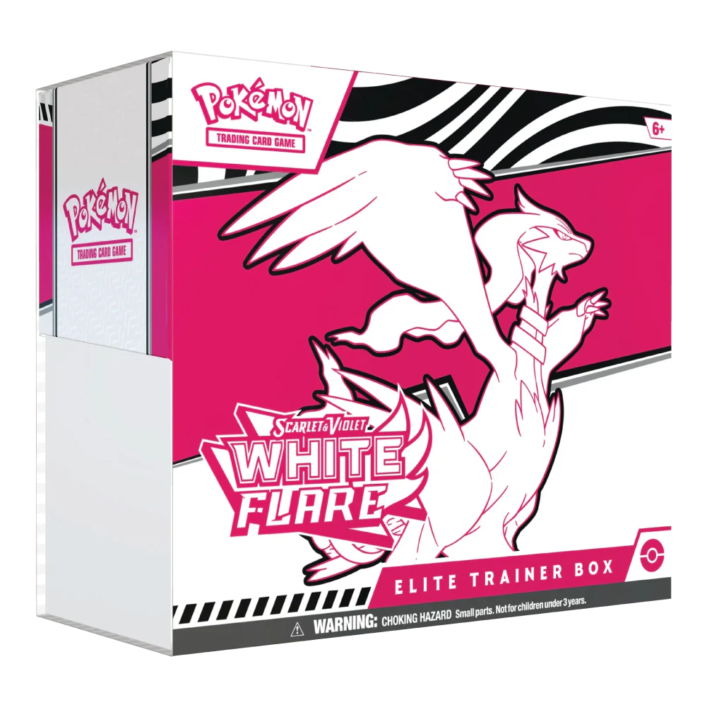 White Flare Elite Trainer Box-Español Latino