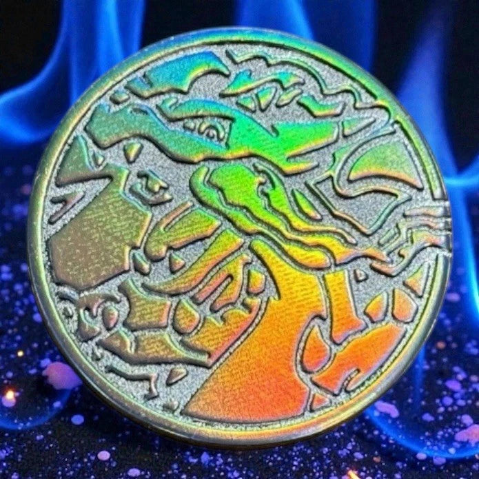 Phantasmal Flames UPC Metal Coin Mega Charizard X