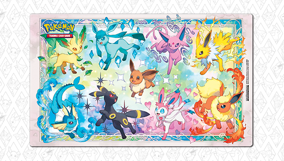 Upc prismatic evolution-playmat
