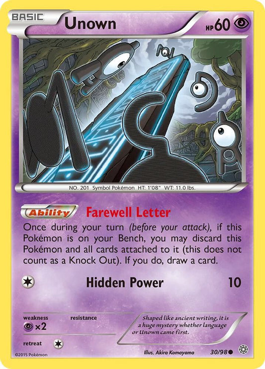 Unown - XY - Ancient Origins (AOR)