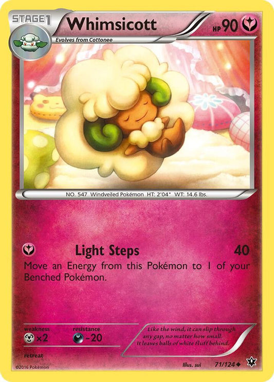 Whimsicott - XY - Fates Collide (FCO)