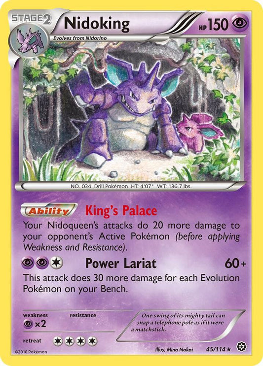 Nidoking - XY - Steam Siege (STS)