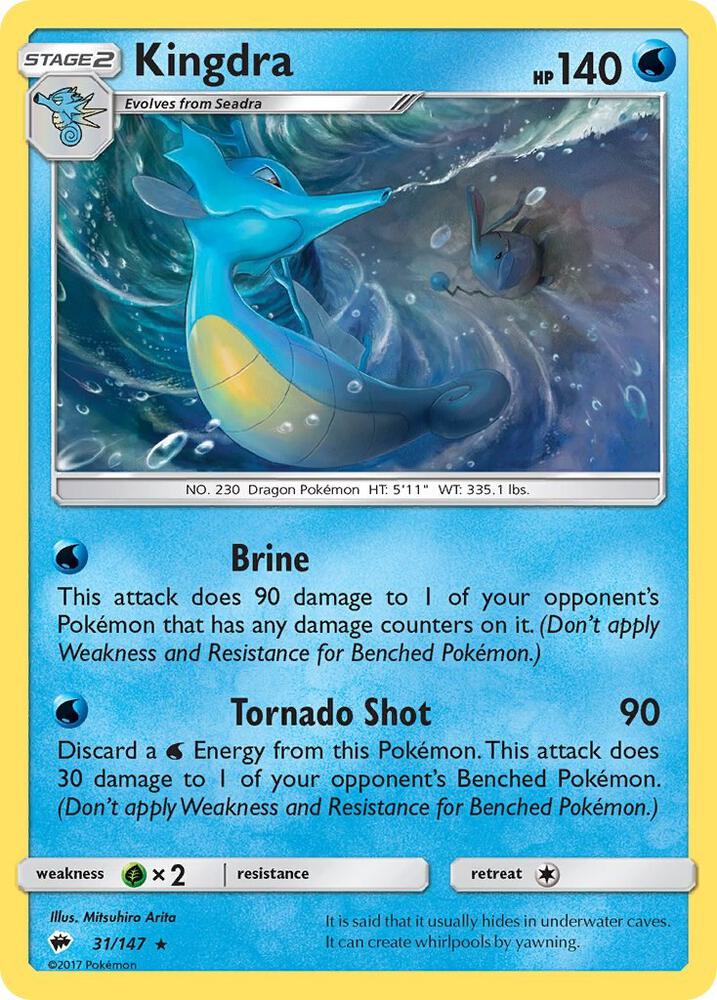 Kingdra - SM - Burning Shadows (SM03)