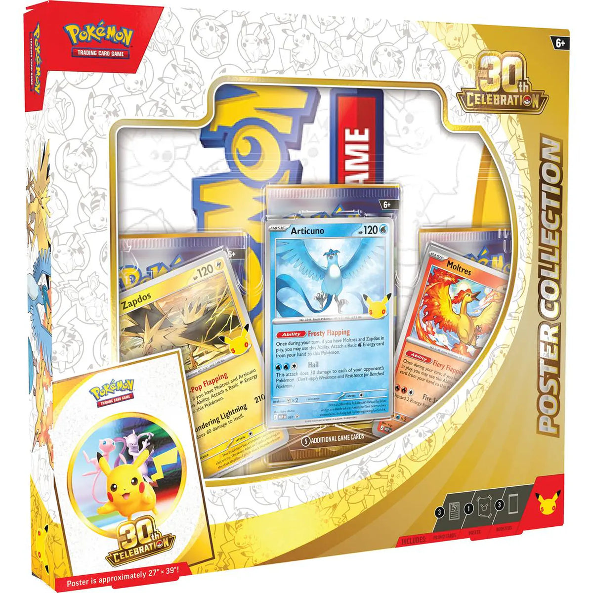 Pokémon TCG 30th1 Celebration Poster Collection