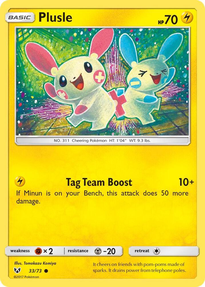 Plusle - Shining Legends (SHL)