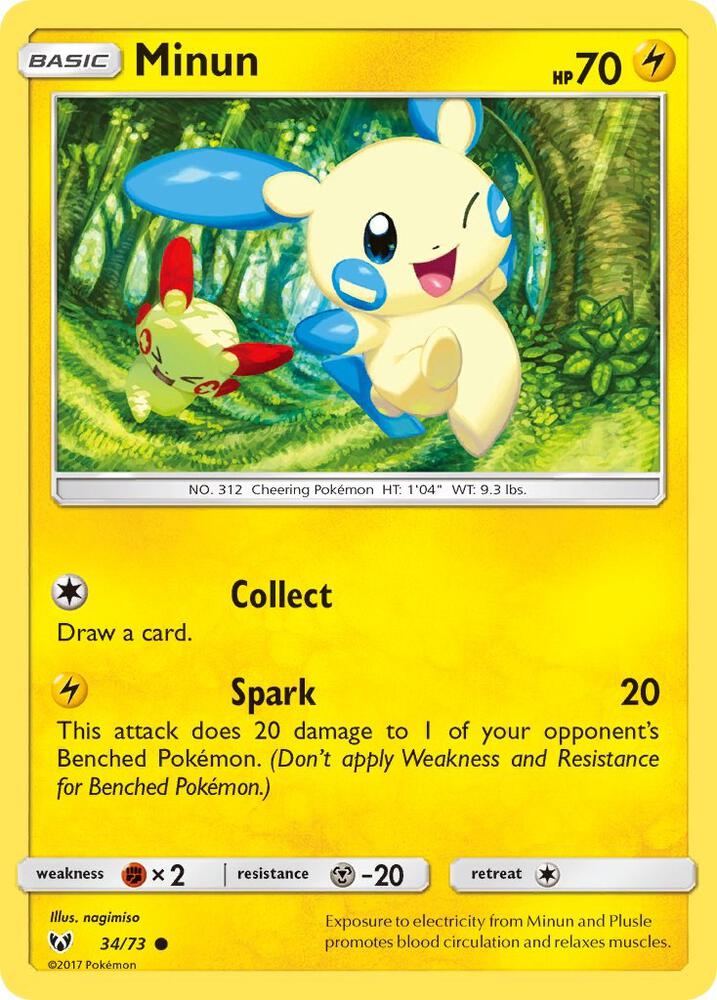 Minun - Shining Legends (SHL)
