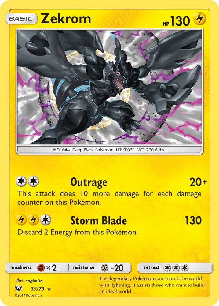Zekrom - Shining Legends (SHL)