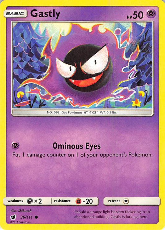 Gastly - SM - Crimson Invasion (SM04)