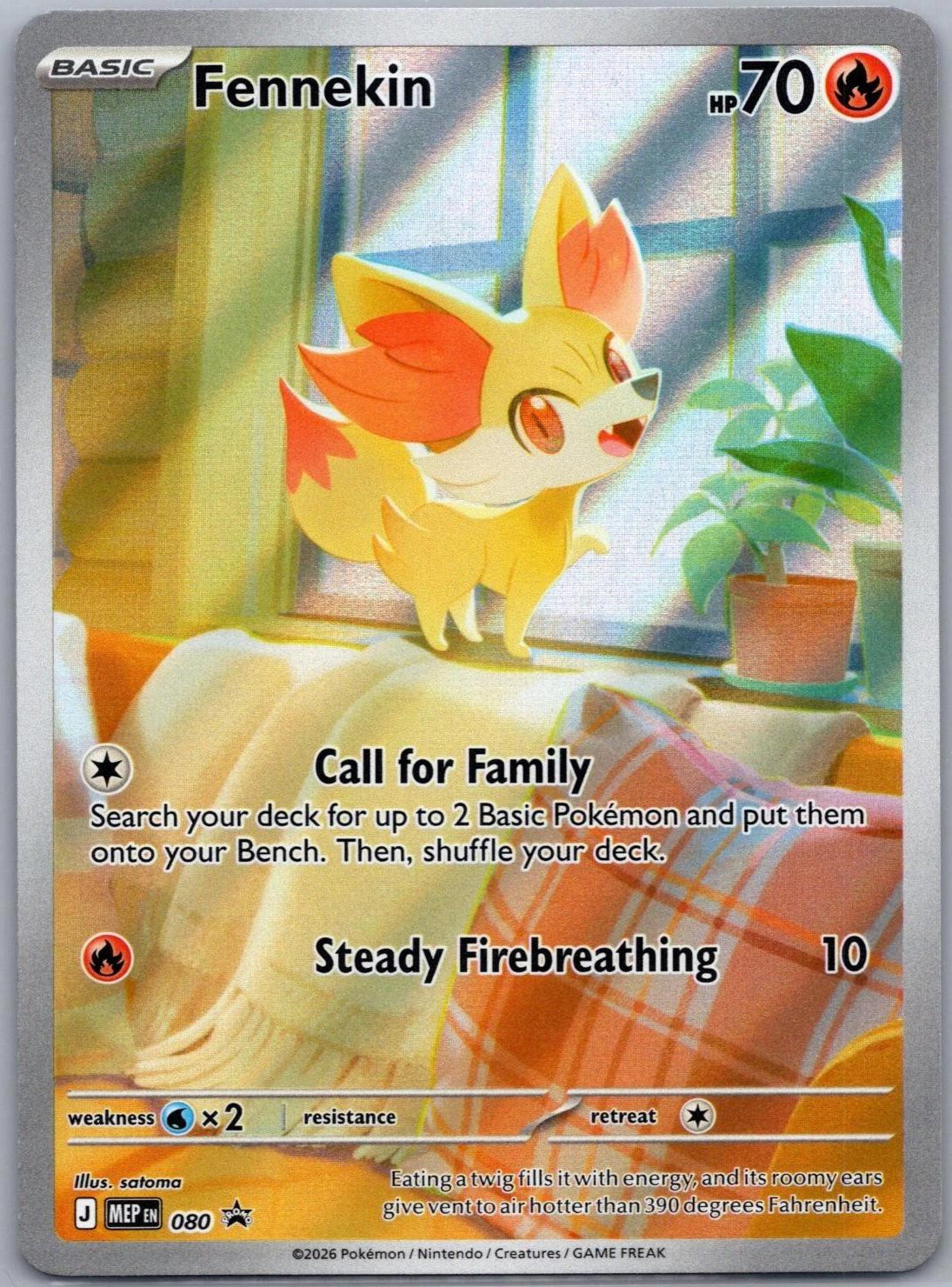 Fennekin - 080 - ME: Mega Evolution Promo (MEP)