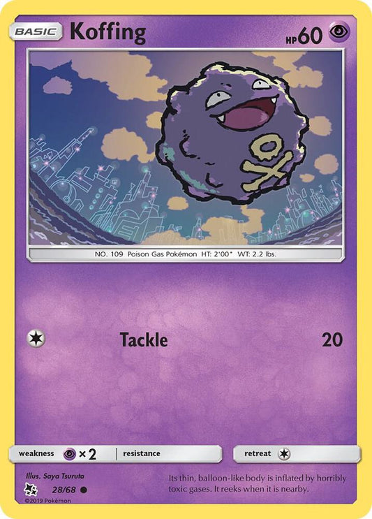 Koffing - Hidden Fates (HIF)