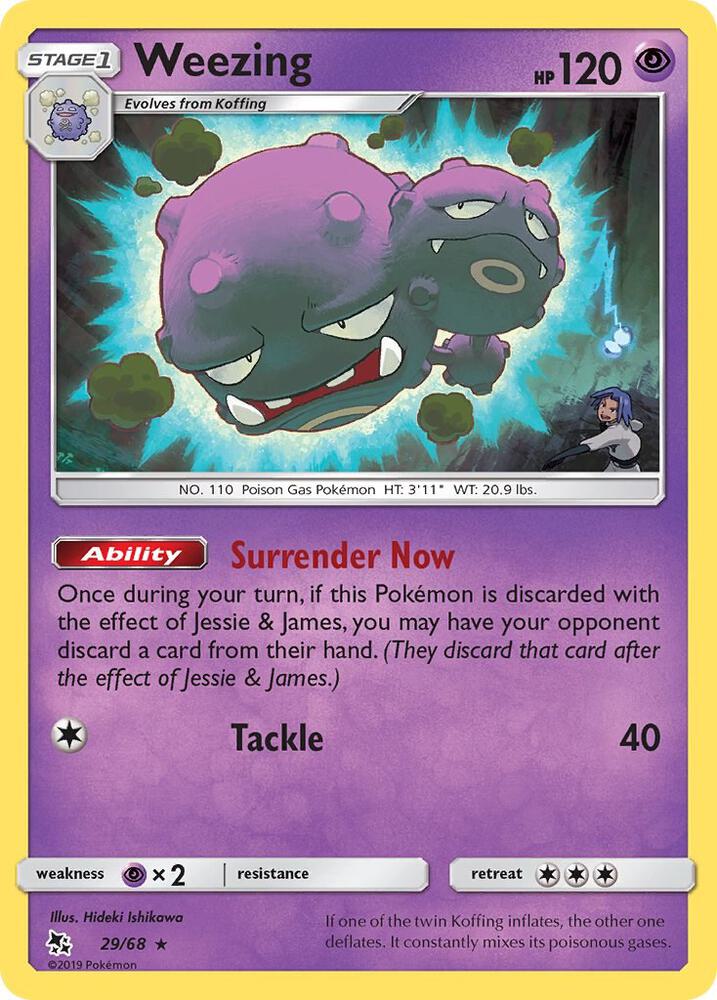 Weezing - Hidden Fates (HIF)