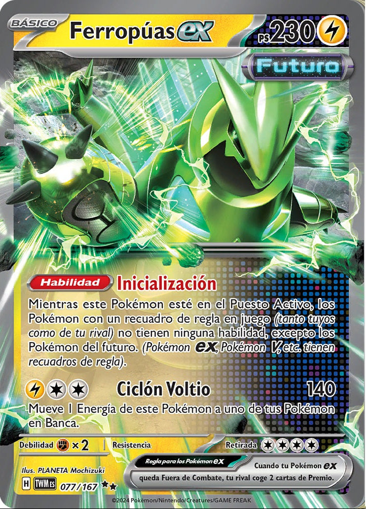 Iron Thorns ex - 077/167 - SV06: Twilight Masquerade (TWM)