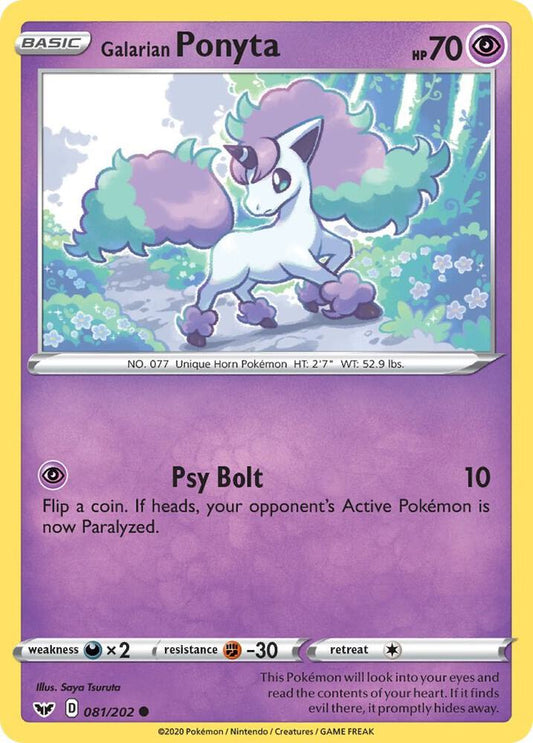 Galarian Ponyta - SWSH01: Sword & Shield Base Set (SWSH01)