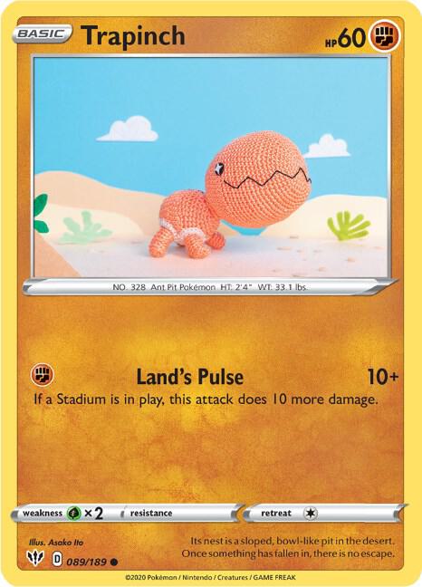 Trapinch - SWSH03: Darkness Ablaze (SWSH03)