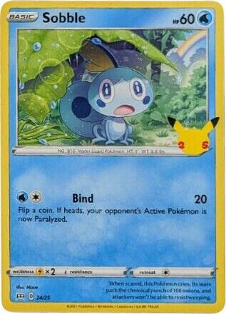 Sobble - 24/25 - McDonald's 25th Anniversary Promos (M21)