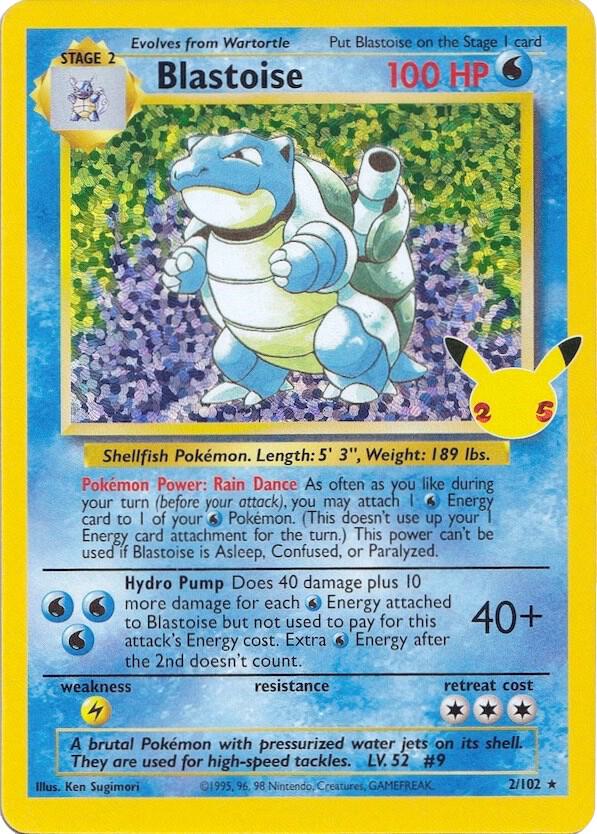 Blastoise - Celebrations: Classic Collection (CCC) – Junglecardsgt
