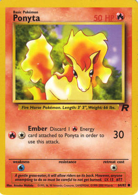 Ponyta - Team Rocket (TR)
