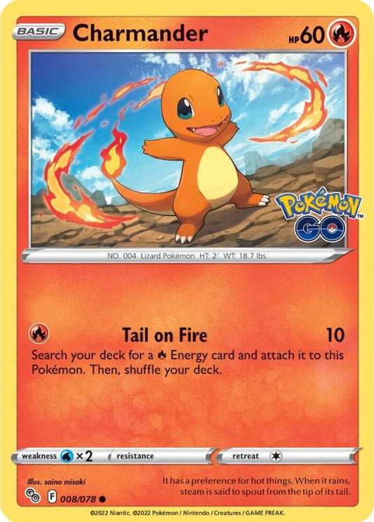 Charmander - Pokemon GO (PGO)