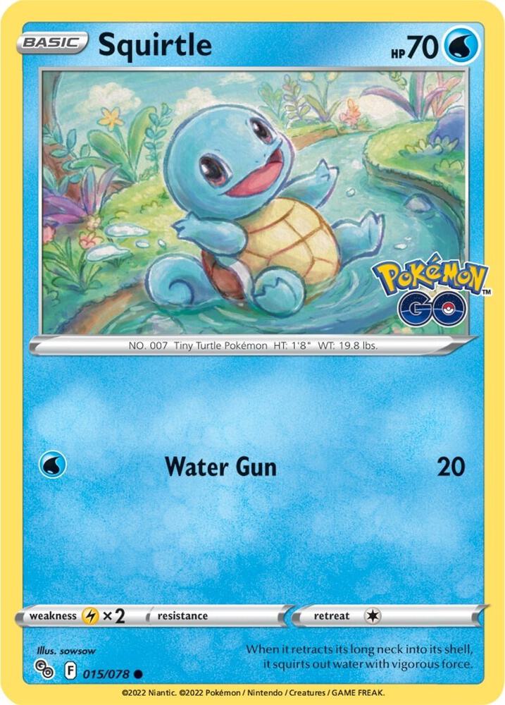 Squirtle - Pokemon GO (PGO)