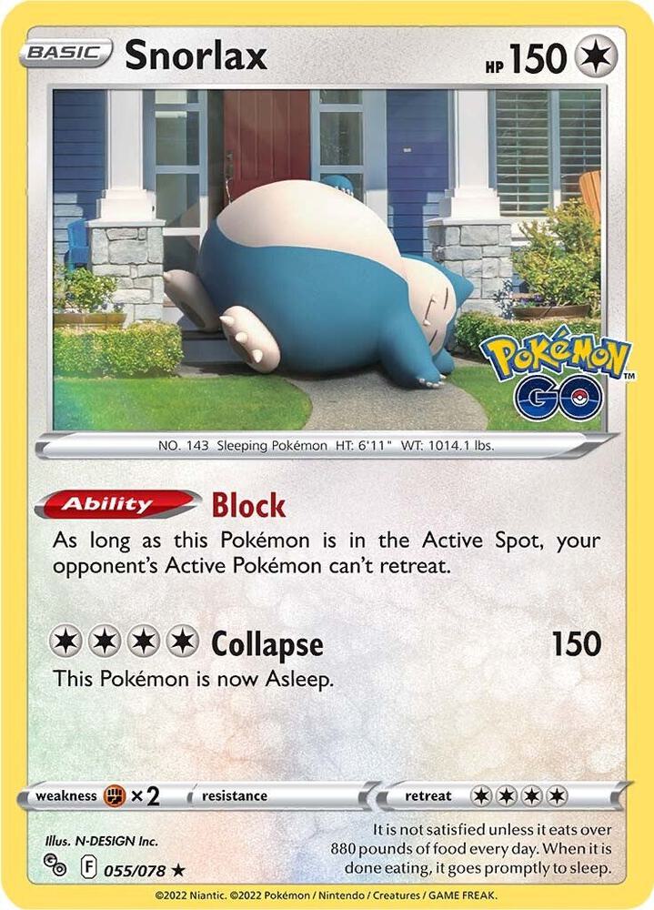 Snorlax - Pokemon GO (PGO)