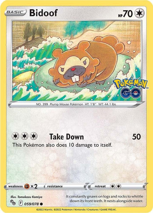 Bidoof - Pokemon GO (PGO)
