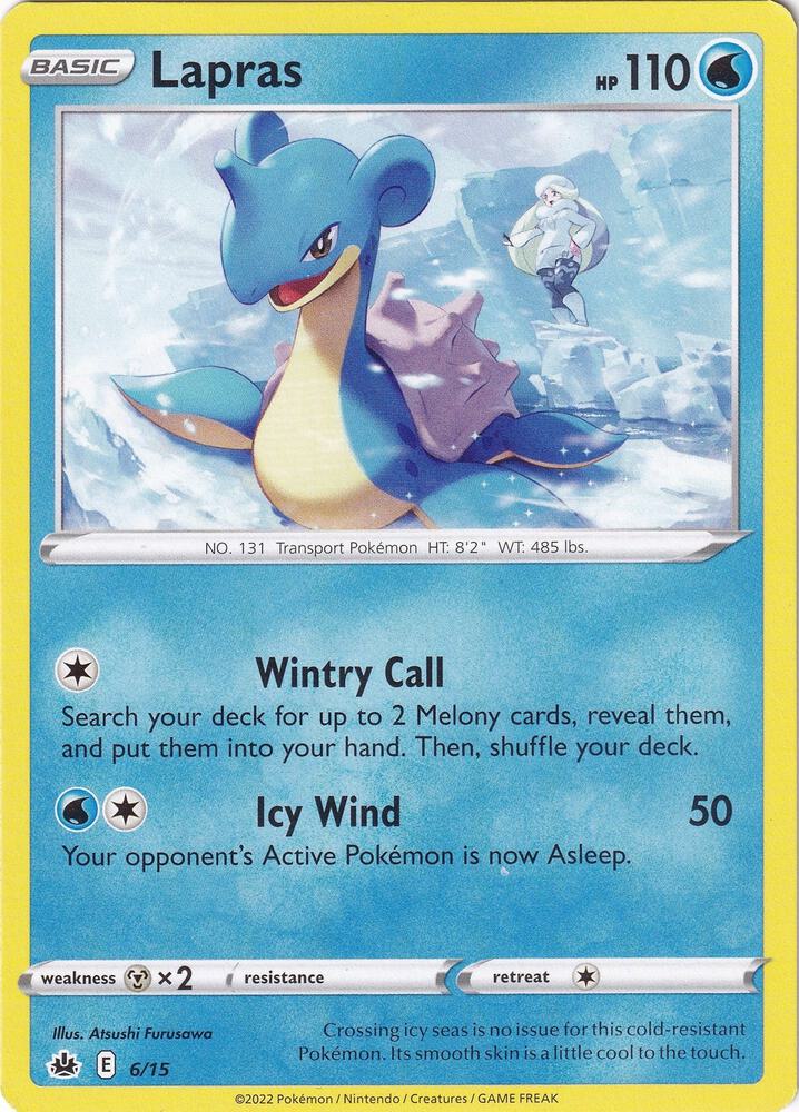 Lapras - 6/15 - McDonald's Promos 2022 (M22)