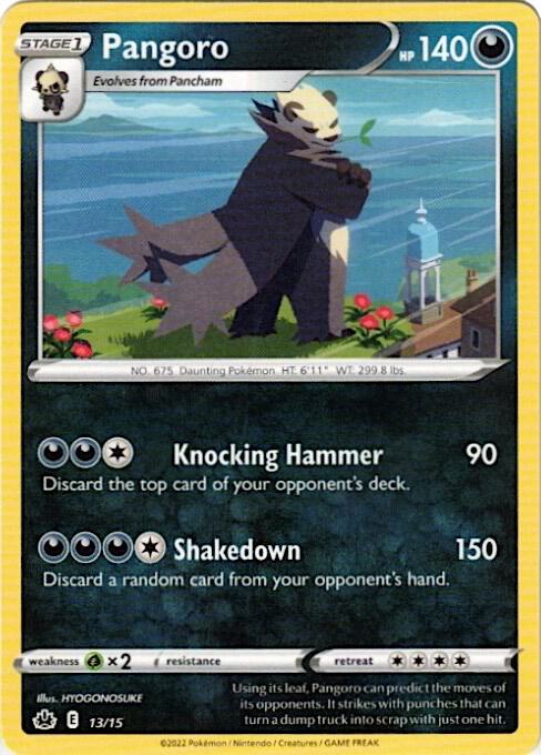 Pangoro - 13/15 - McDonald's Promos 2022 (M22)