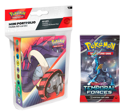 Minicarpeta + Stellar Crown Booster Pack o Temporal Forces en inglés