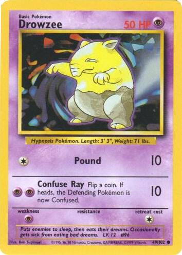 Drowzee - Base Set (BS)