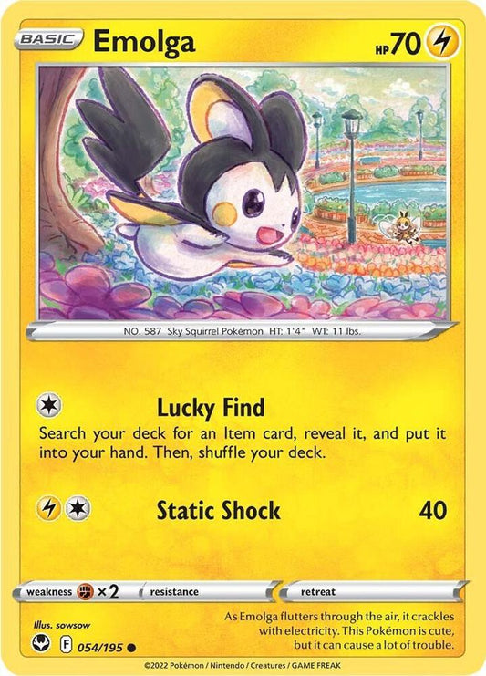 Emolga - SWSH12: Silver Tempest (SWSH12)